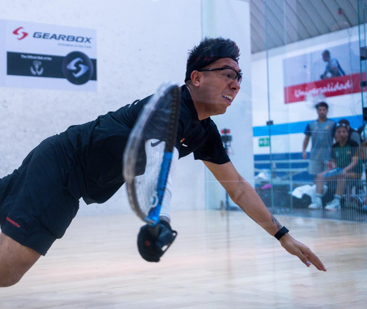 Panamericano de Ráquetbol, Conrado Moscoso Campeón Panamericano, Venció a Eduardo Portillo en la final