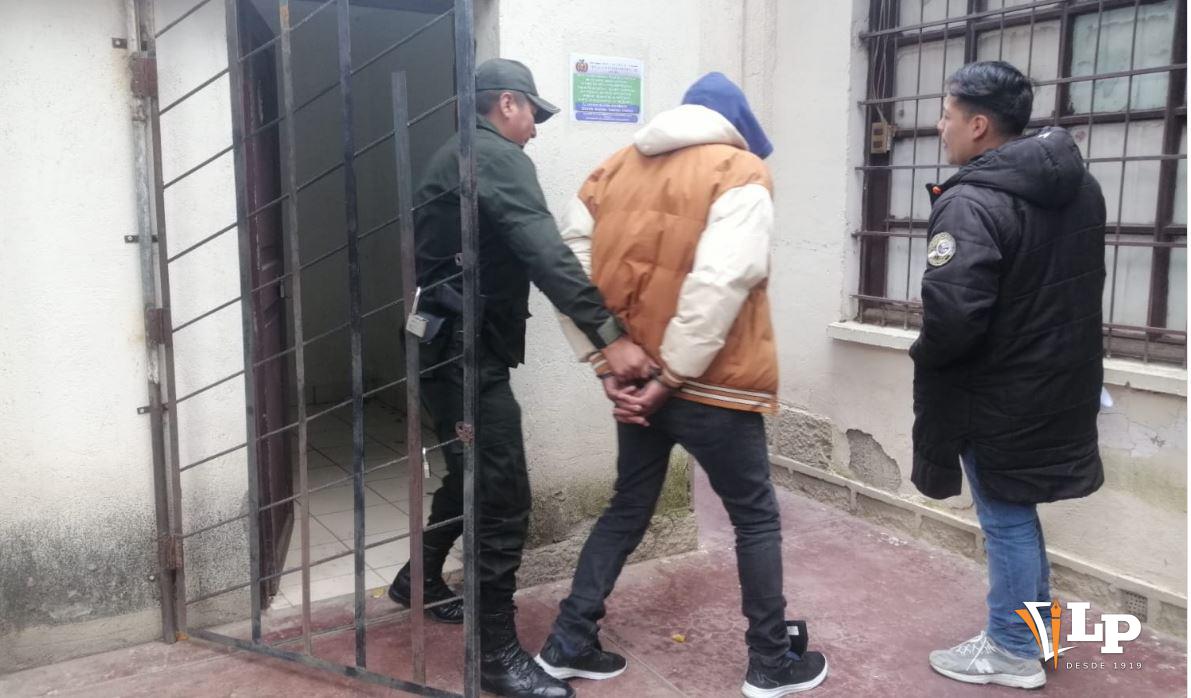 El sujeto es llevado al penal de San Pedro