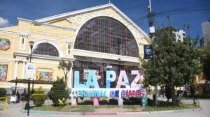 terminal de buses de la paz