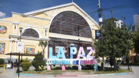 terminal de buses de la paz