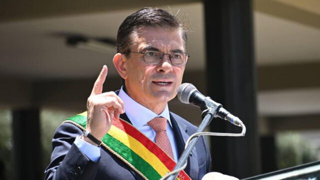 Presidente de Bolivia Rodrigo Paz Pereira