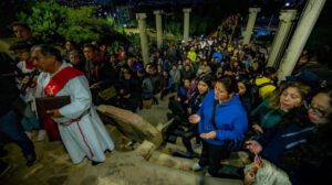 peregrinación en Cochabamba
