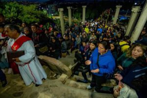 peregrinación en Cochabamba