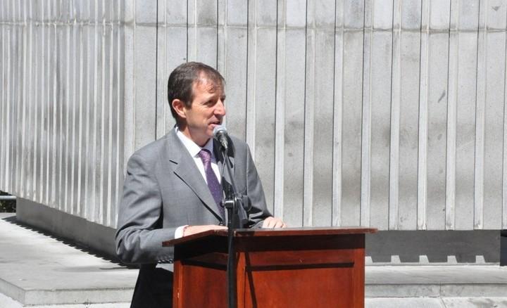 El acto por Malvinas en La Paz