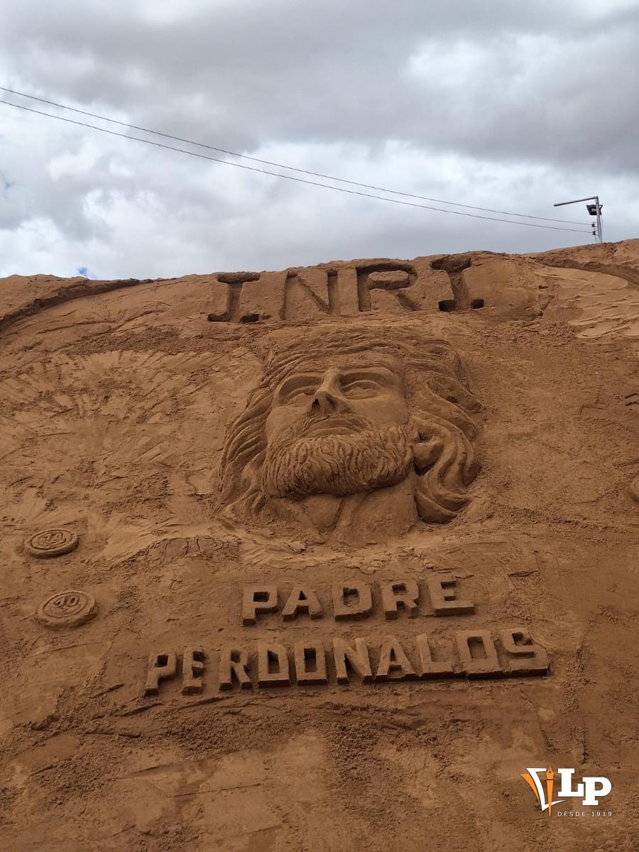 esculturas de arena en Oruro