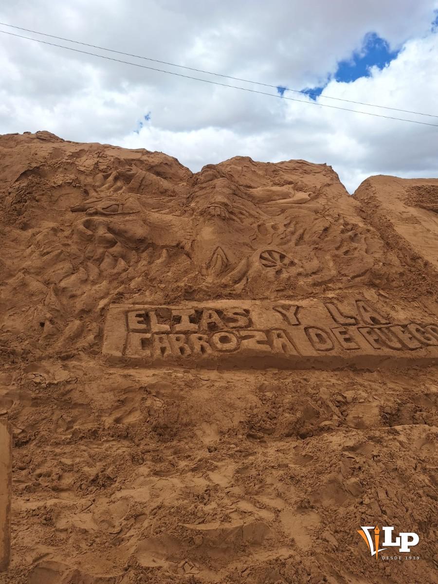 esculturas de arena en Oruro