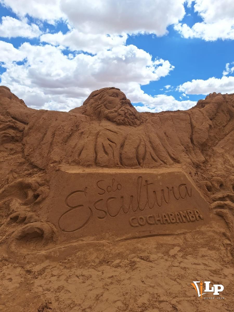 esculturas de arena en Oruro