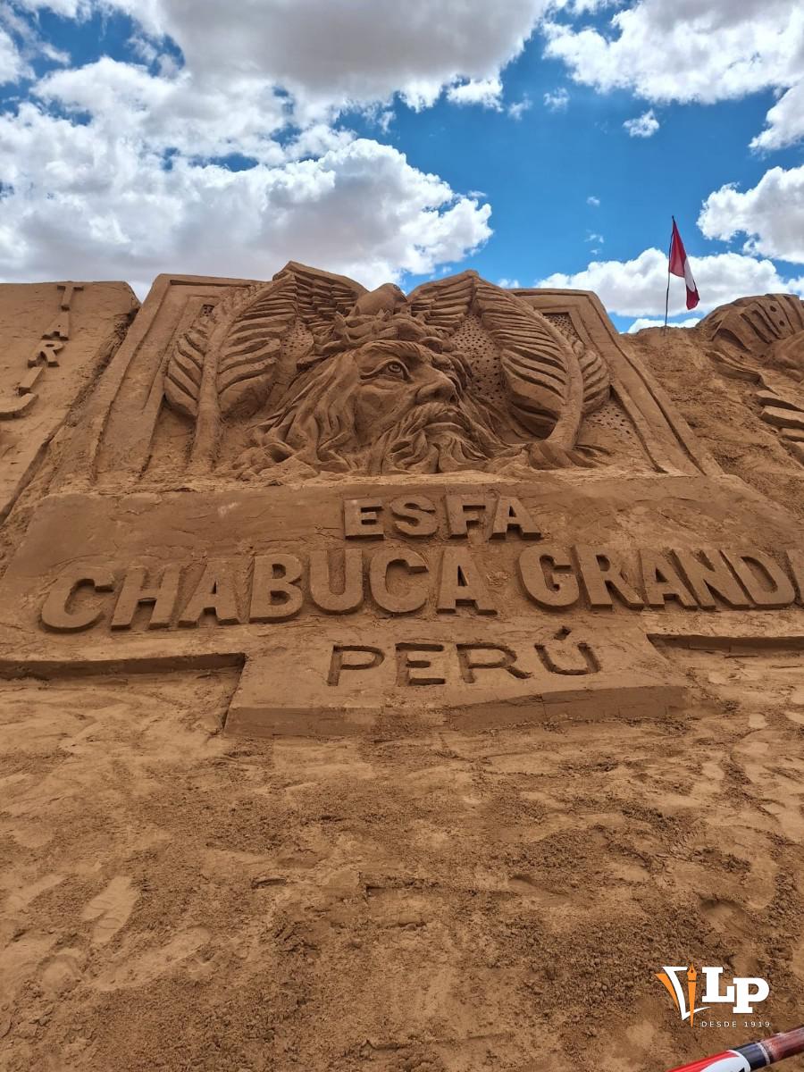 esculturas de arena en Oruro