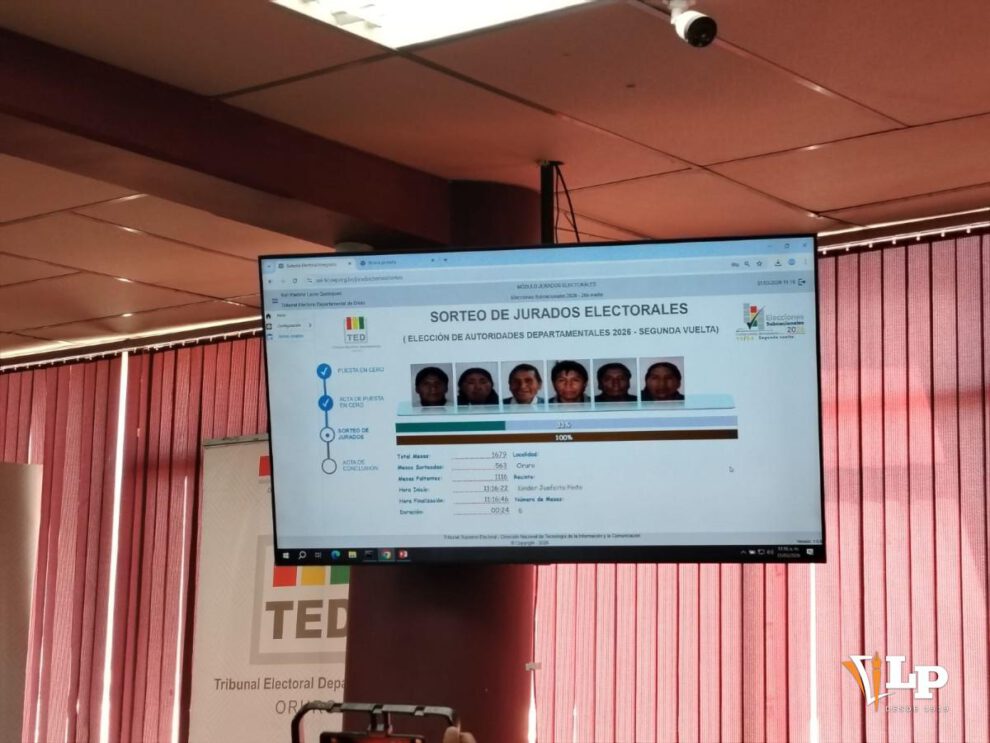 sorteo de jurados electorales