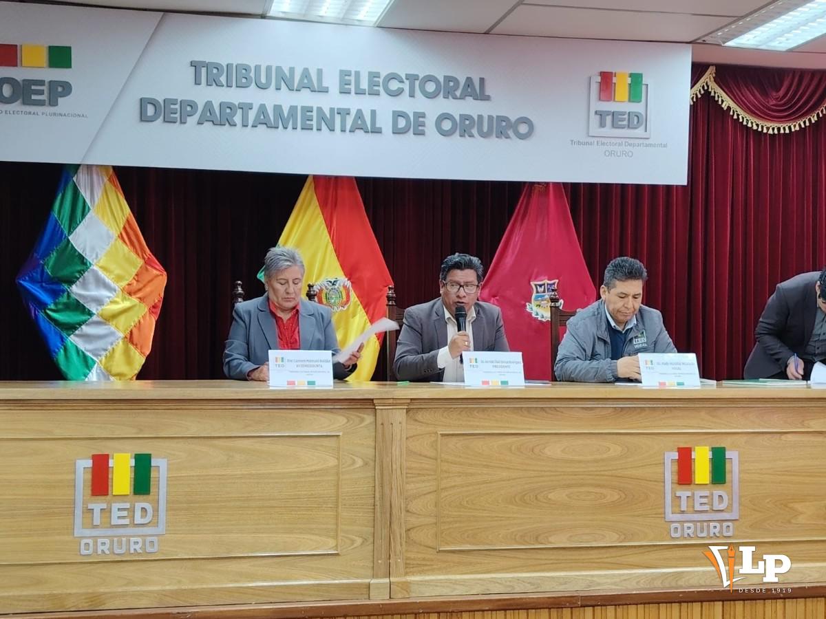 Vocales del TED Oruro