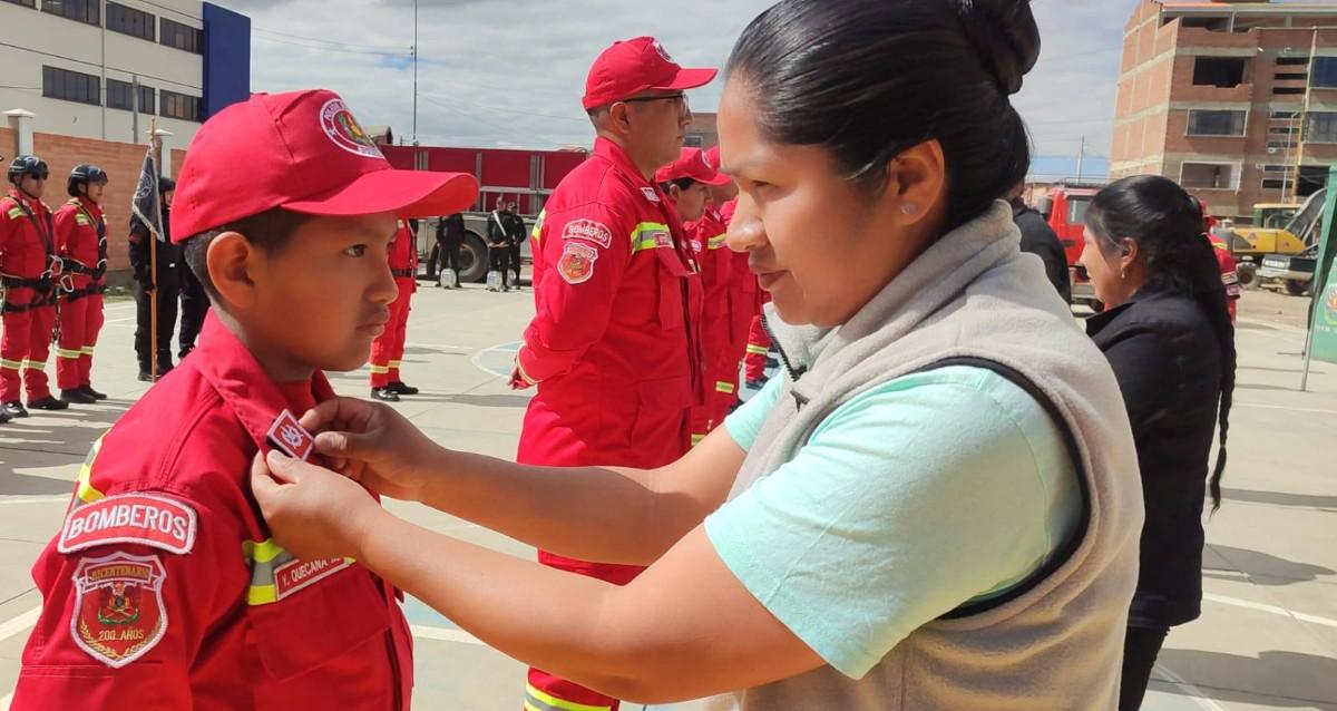 El niño tuvo una participación destacada