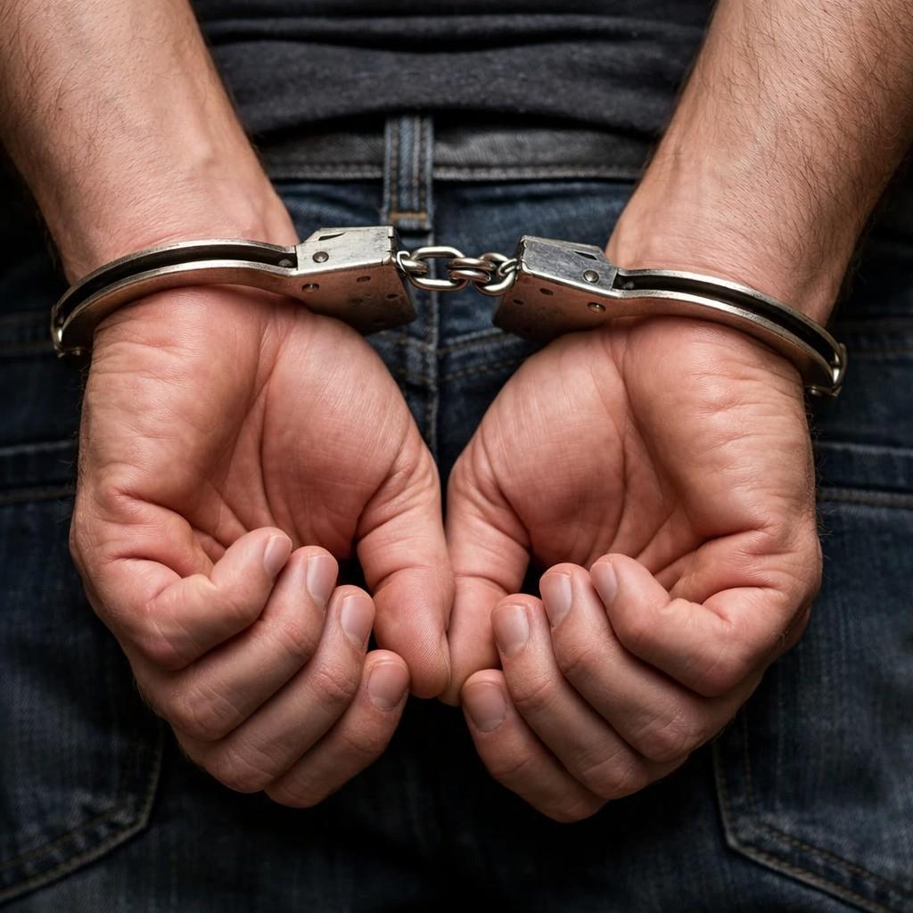 Imagen referencial de un hombre juzgado