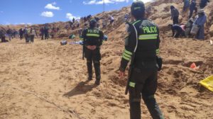 La Policía realiza el control en el sector de arenales
