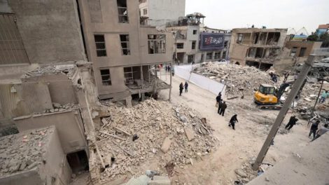 Casas completamente destruida