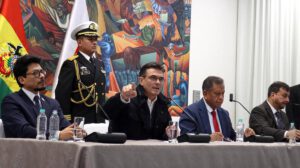 El presidente Rodrigo Paz Pereira