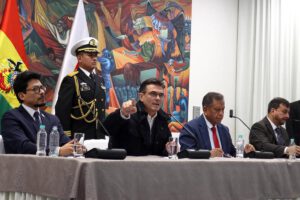 El presidente Rodrigo Paz Pereira