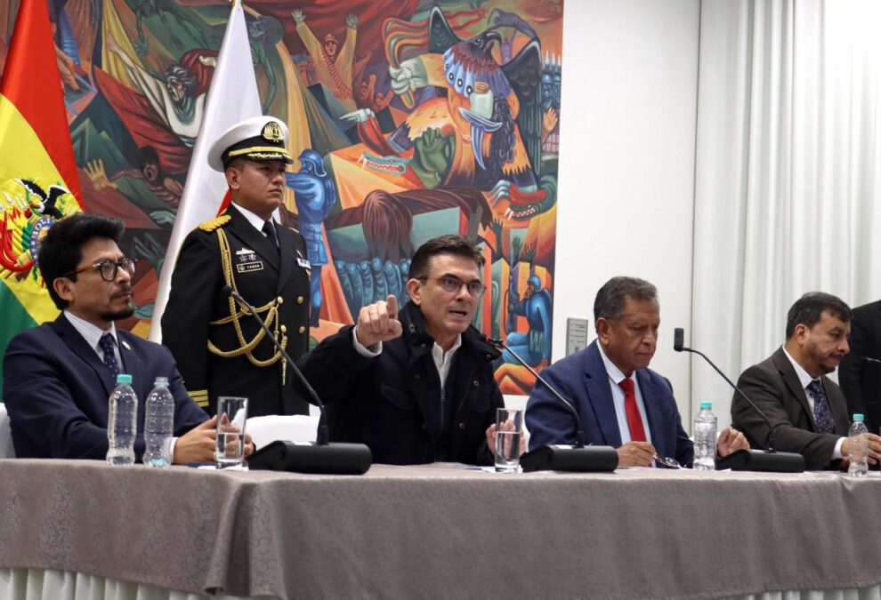 El presidente Rodrigo Paz Pereira