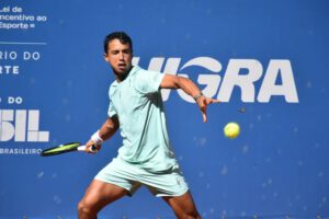 Challenger de San Leopoldo, Hugo Dellien finalista, El boliviano jugará la final contra el argentino Díaz
