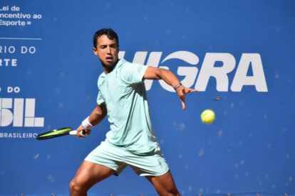Challenger de San Leopoldo, Hugo Dellien finalista, El boliviano jugará la final contra el argentino Díaz