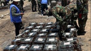 Imagen de la mercadería incautada