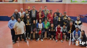 Tenis de Mesa en Oruro, Nacional de confraternidad de tenis de mesa Máster, Cinco delegaciones participaron en el torneo