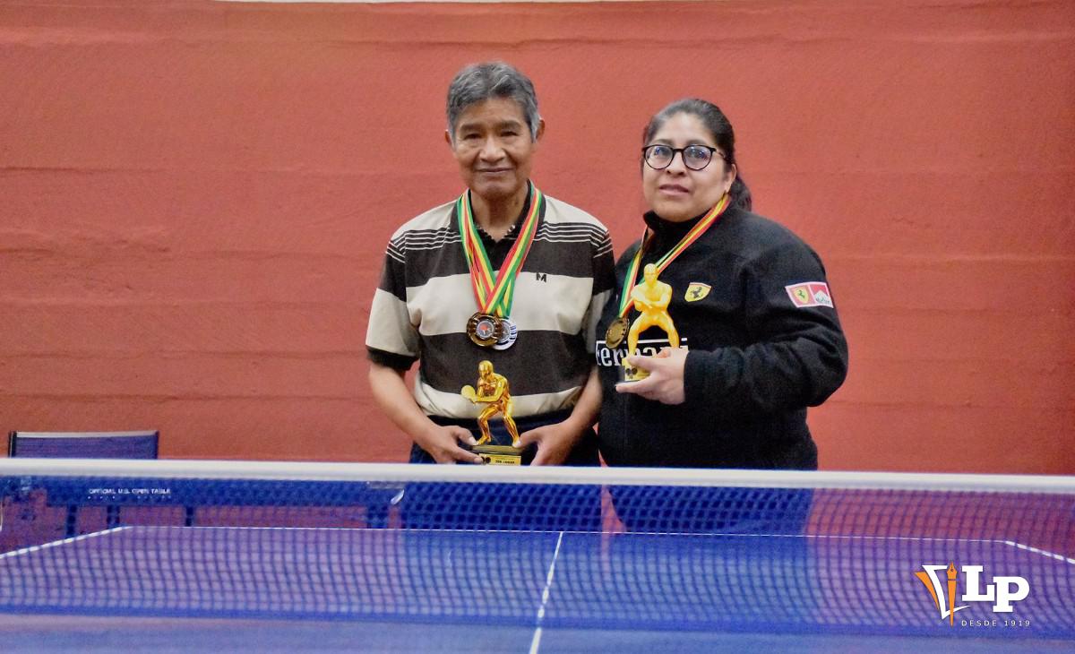 Tenis de Mesa en Oruro, Nacional de confraternidad de tenis de mesa Máster, Cinco delegaciones participaron en el torneo