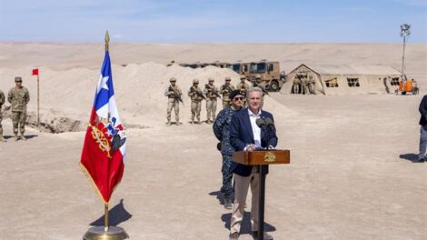 El presidente de Chile, José Antonio Kast, materializará las zanjas prometidas en campaña electoral