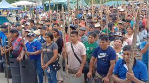 La vigilia instalada en Lauca Ñ en defensa de Evo Morales