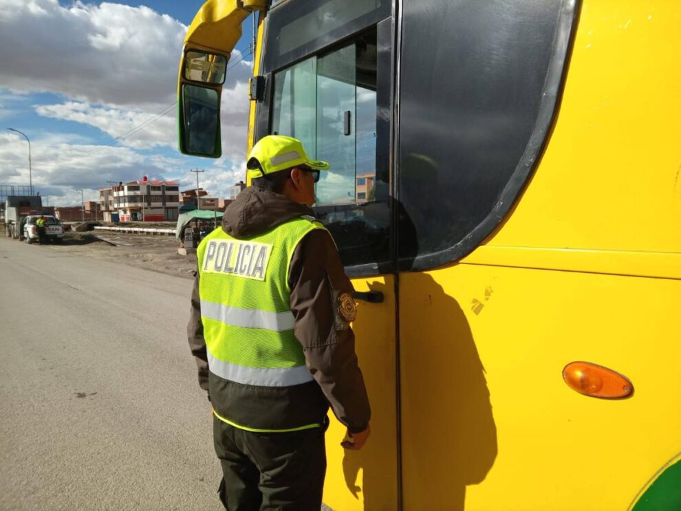 La Policía realiza los controles correspondientes