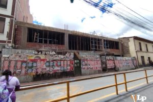 liceo Oruro en construcción