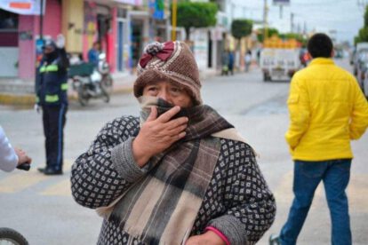 Un frente frío ingresa