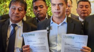 Presidente del Consejo de la Magistratura, Dr. Carlos Spencer Arancibia, presentó dos proyectos de ley