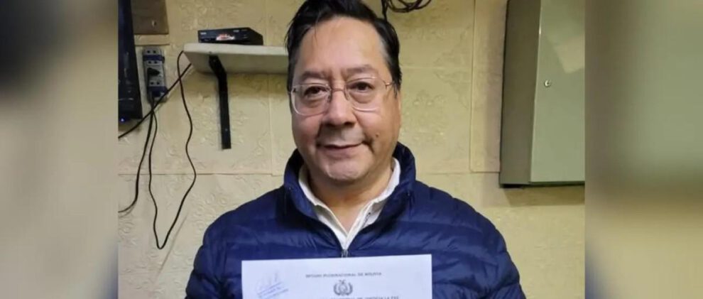 Luis Arce cumple detención preventiva en la cárcel de San Pedro en La Paz