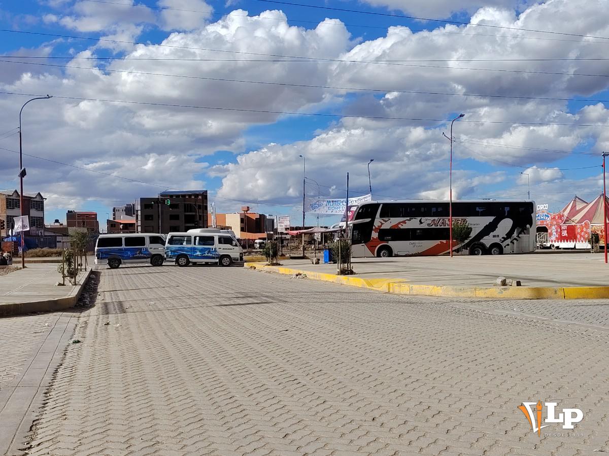 Bloqueo en Oruro