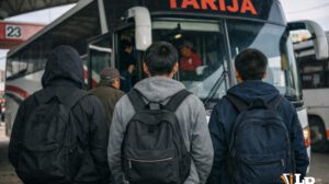 Imagen referencial del viaje que realizaron los menores