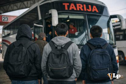 Imagen referencial del viaje que realizaron los menores
