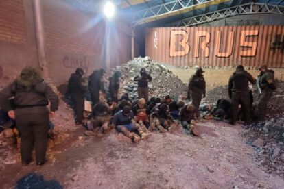 Los 20 ladrones detenidos