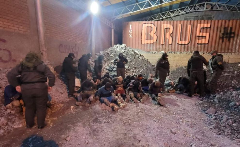 Los 20 ladrones detenidos