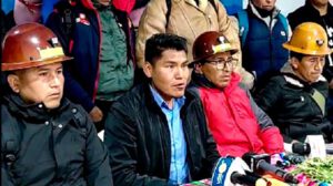 El excandidato de NGP René Yahuasi