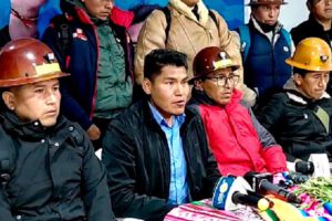 El excandidato de NGP René Yahuasi