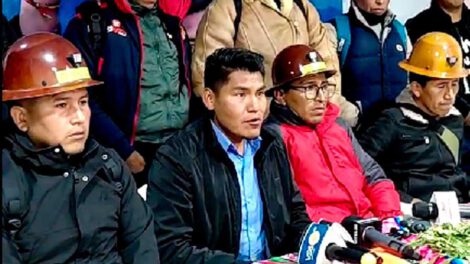 El excandidato de NGP René Yahuasi