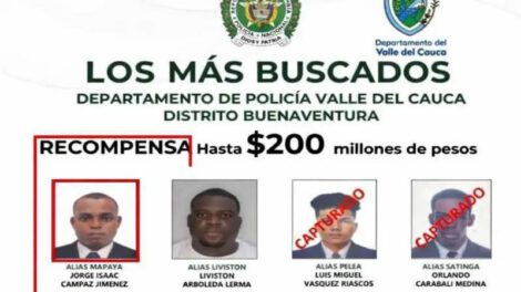 Mapaya era uno de los objetivos prioritarios para la justicia del país colombiano