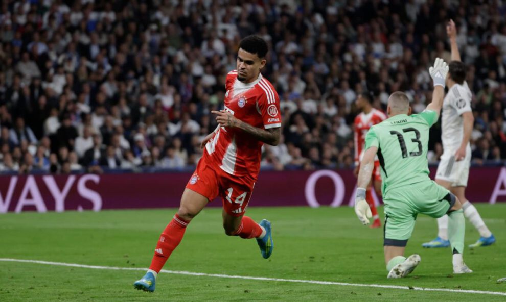Champions League, Real Madrid vs. Bayern, Estadio Santiago Bernabéu