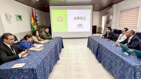 Imagen de una de las reuniones de socialización del sistema ARGO