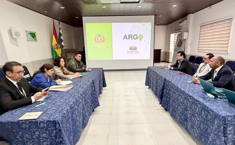 Imagen de una de las reuniones de socialización del sistema ARGO