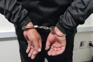 Imagen referencial del agresor aprehendido