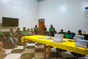 reunion de la ABC y sindicato de transporte de pando