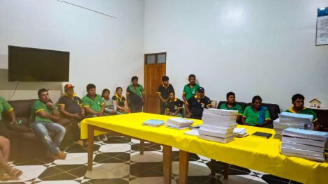 reunion de la ABC y sindicato de transporte de pando