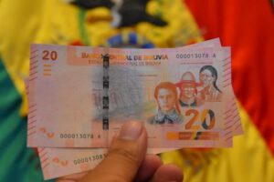 El nuevo billete de 20 bolivianos que entró en circulación