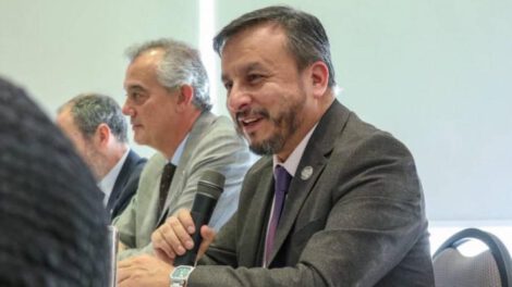 El ministro de Hidrocarburos, Mauricio Medinacelli